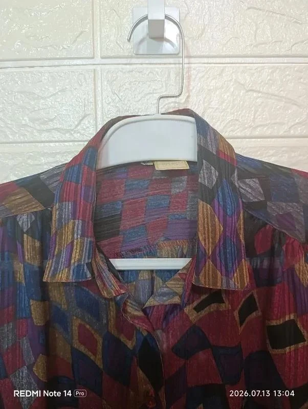 Blusa camisa vintage Nina Ricci R836 – photo 14